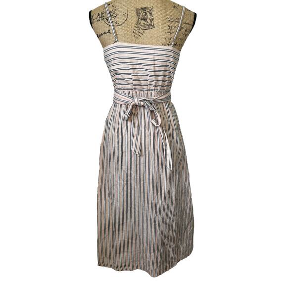 Saylor Striped Midi Dress XS - Picture 4 of 7